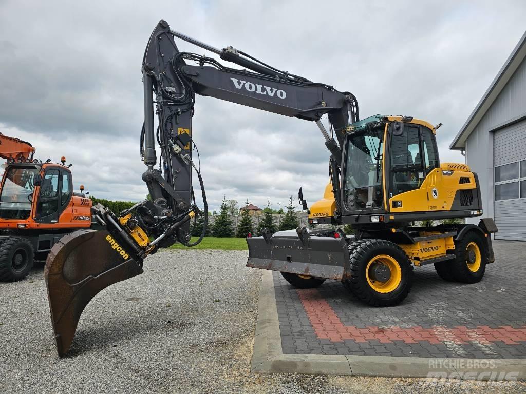 Volvo EW 160 D Excavadoras de ruedas