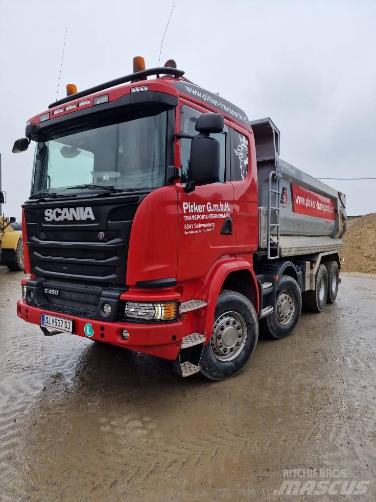 Scania G 450 Camiones bañeras basculantes o volquetes