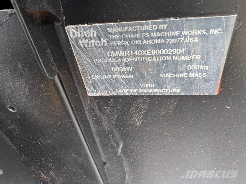Ditch Witch RT 40 Excavadoras de zanjas