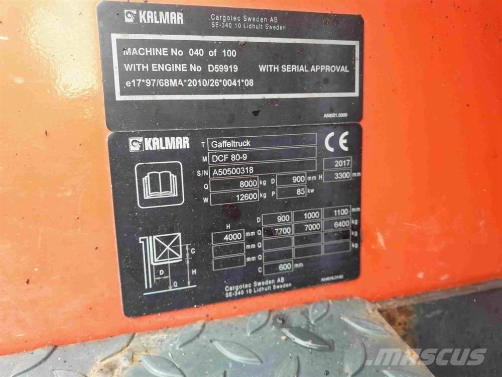 Kalmar DCF80-9 Carretillas diesel