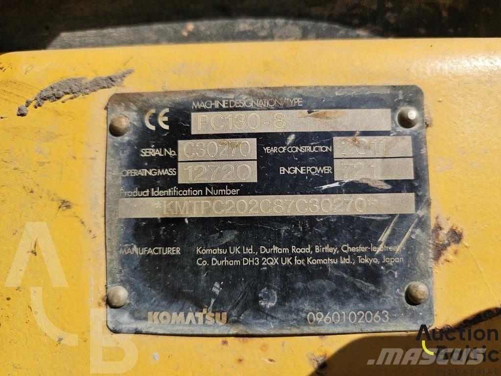 Komatsu PC130-8 Excavadoras de cadenas