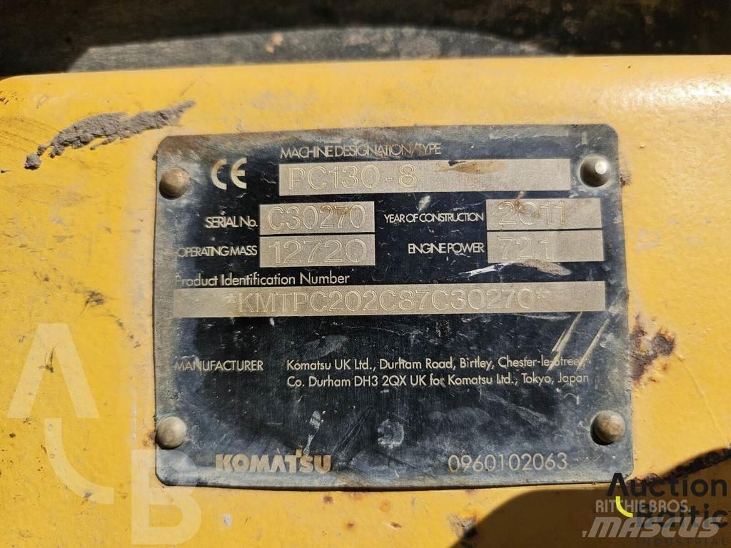 Komatsu PC130-8 Excavadoras de cadenas
