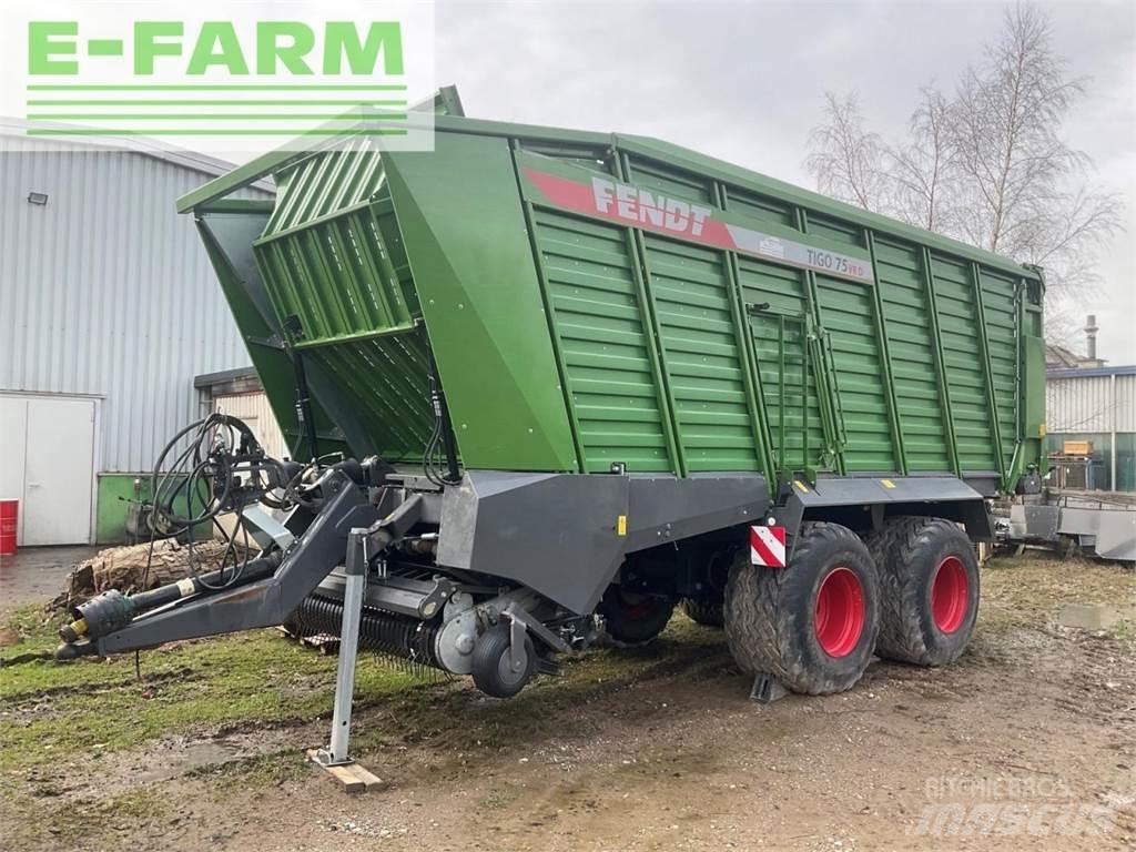 Fendt tigo 75 vr Otros semirremolques