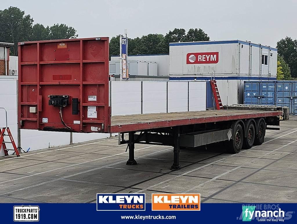 Pacton TXD.3 Semirremolques de plataformas planas/laterales abatibles