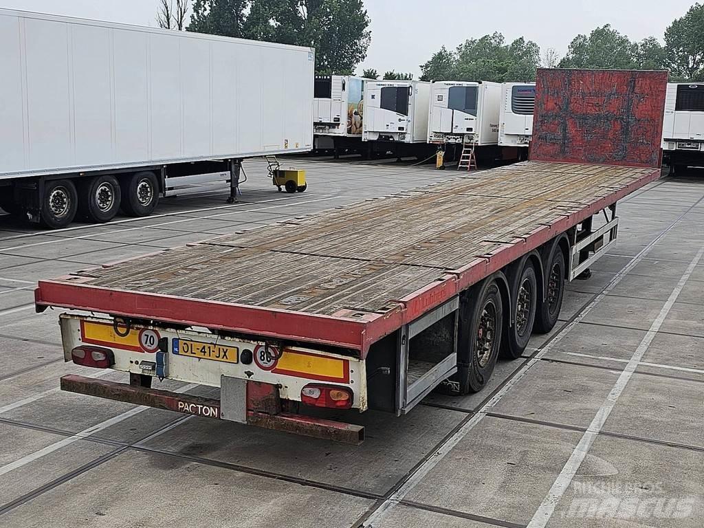 Pacton TXD.3 Semirremolques de plataformas planas/laterales abatibles