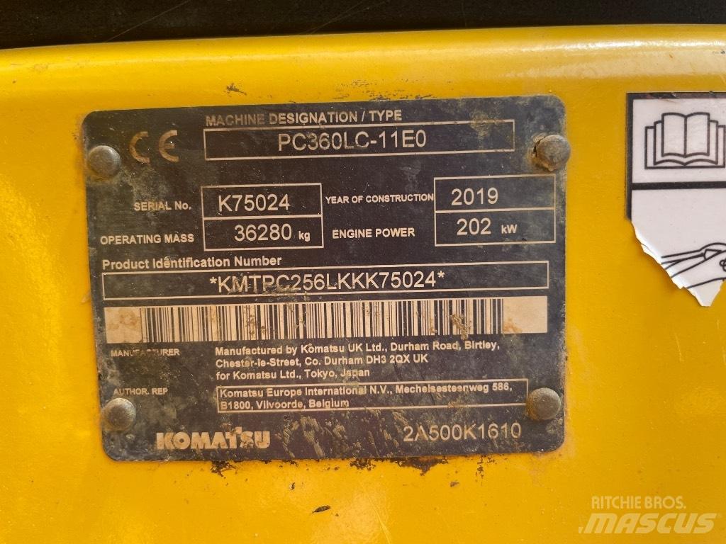 Komatsu PC 360 LC-11 Excavadoras de cadenas