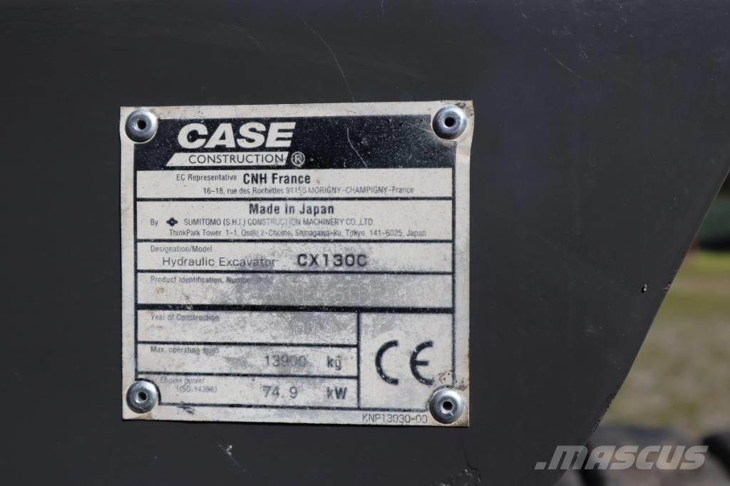CASE CX130C Excavadoras de cadenas