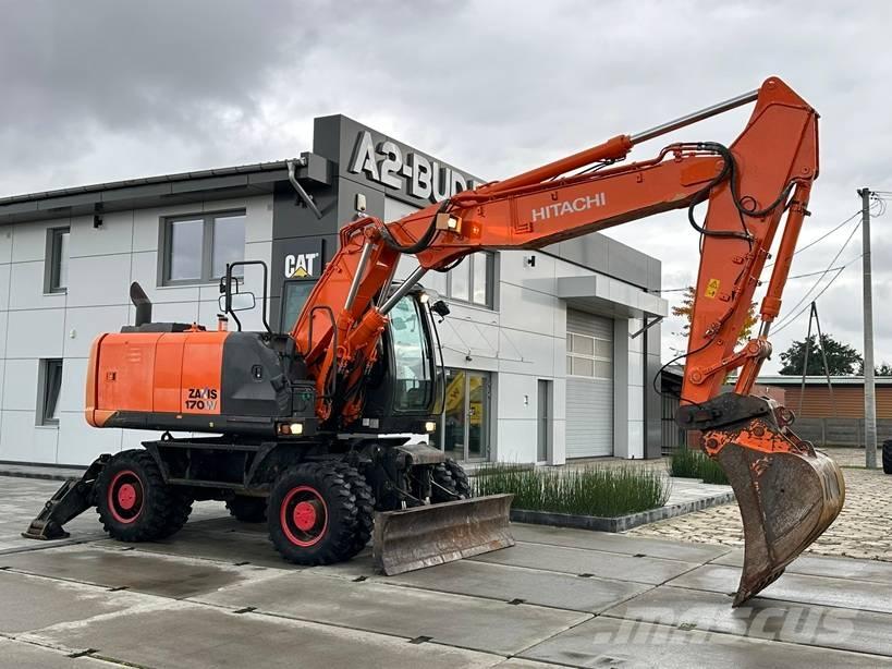 Hitachi ZX 170 W-5 B Excavadoras de ruedas
