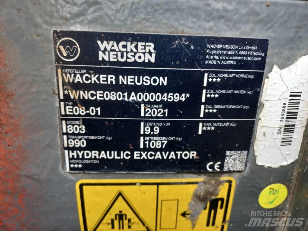 Wacker Neuson 803 Excavadoras de cadenas