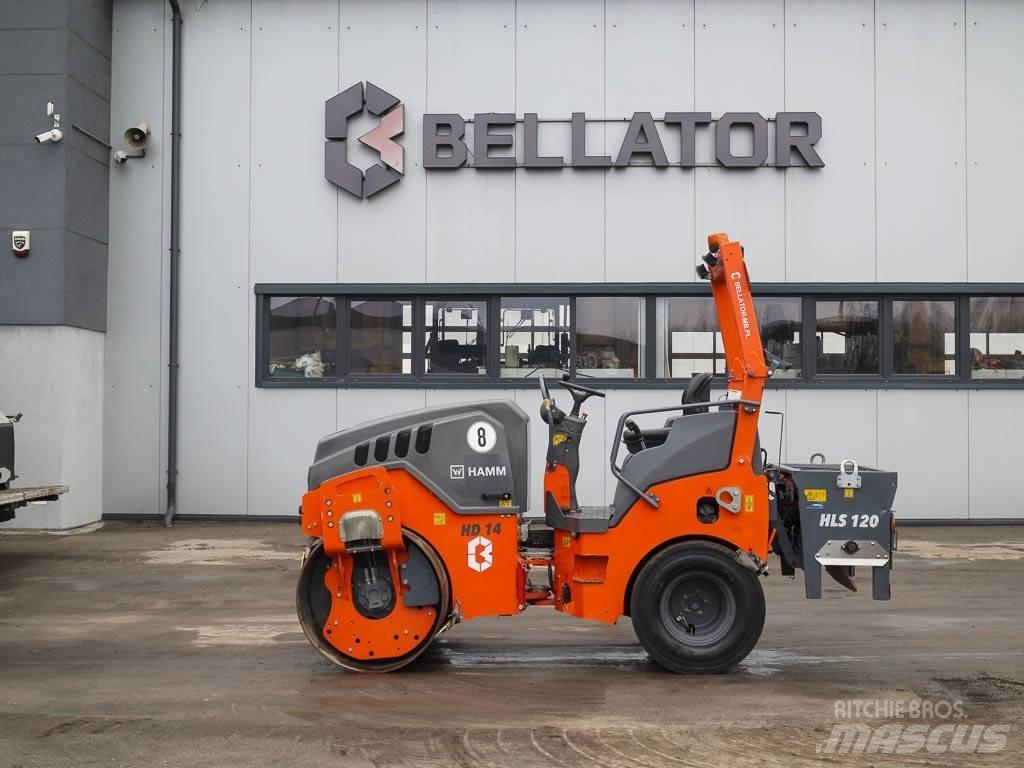 Hamm HD 14 VT Rodillos combinados