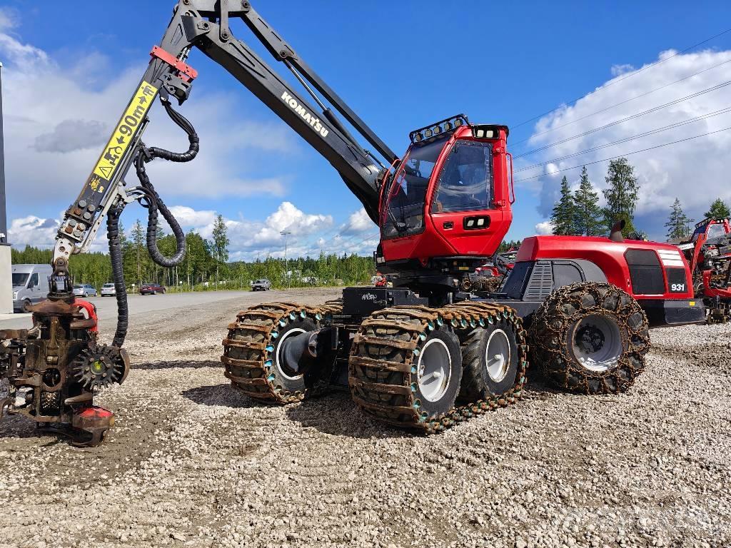 Komatsu 931 Cosechadoras