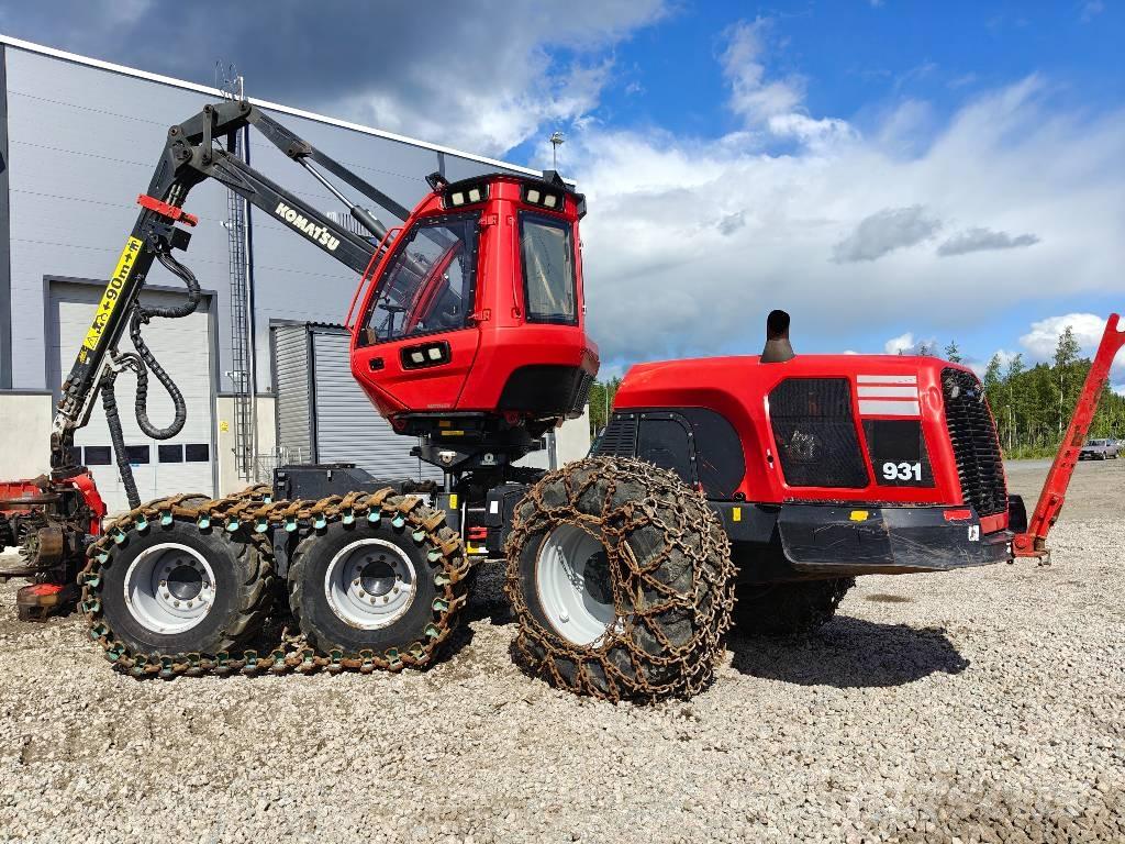 Komatsu 931 Cosechadoras