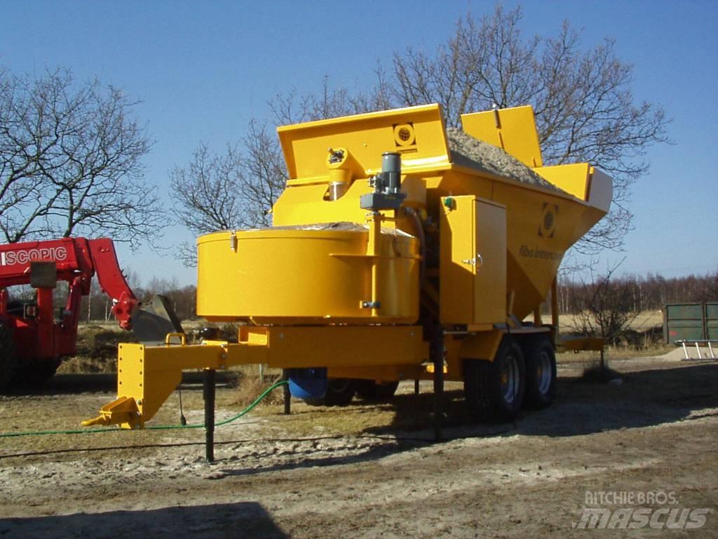  Fibo intercon B1200 Plantas dosificadora de hormigón