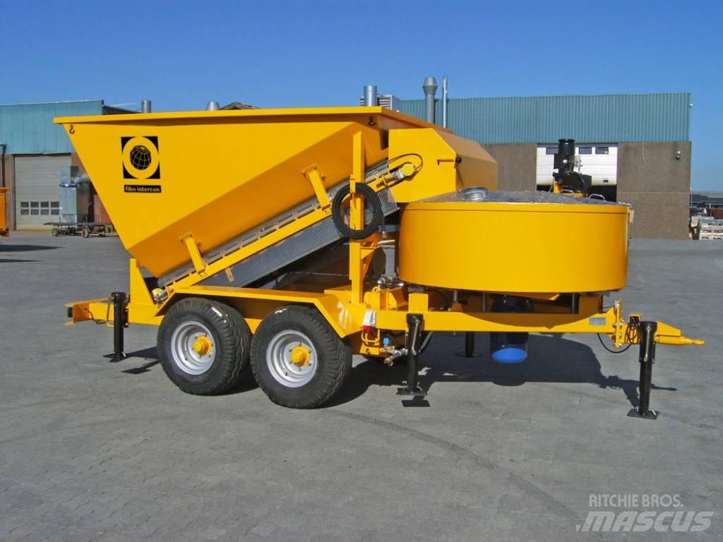  Fibo intercon B1200 Plantas dosificadora de hormigón