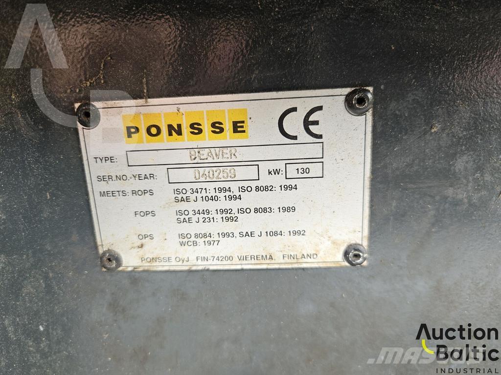 Ponsse Beaver Cosechadoras