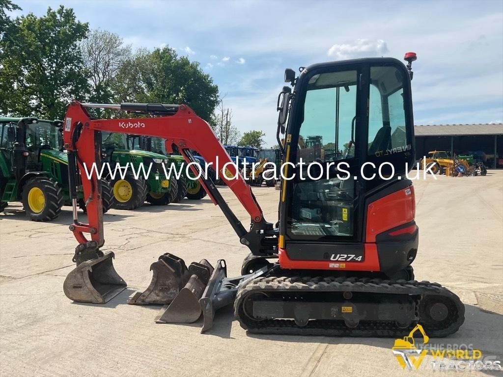 Kubota U 27-4 Mini excavadoras < 7t