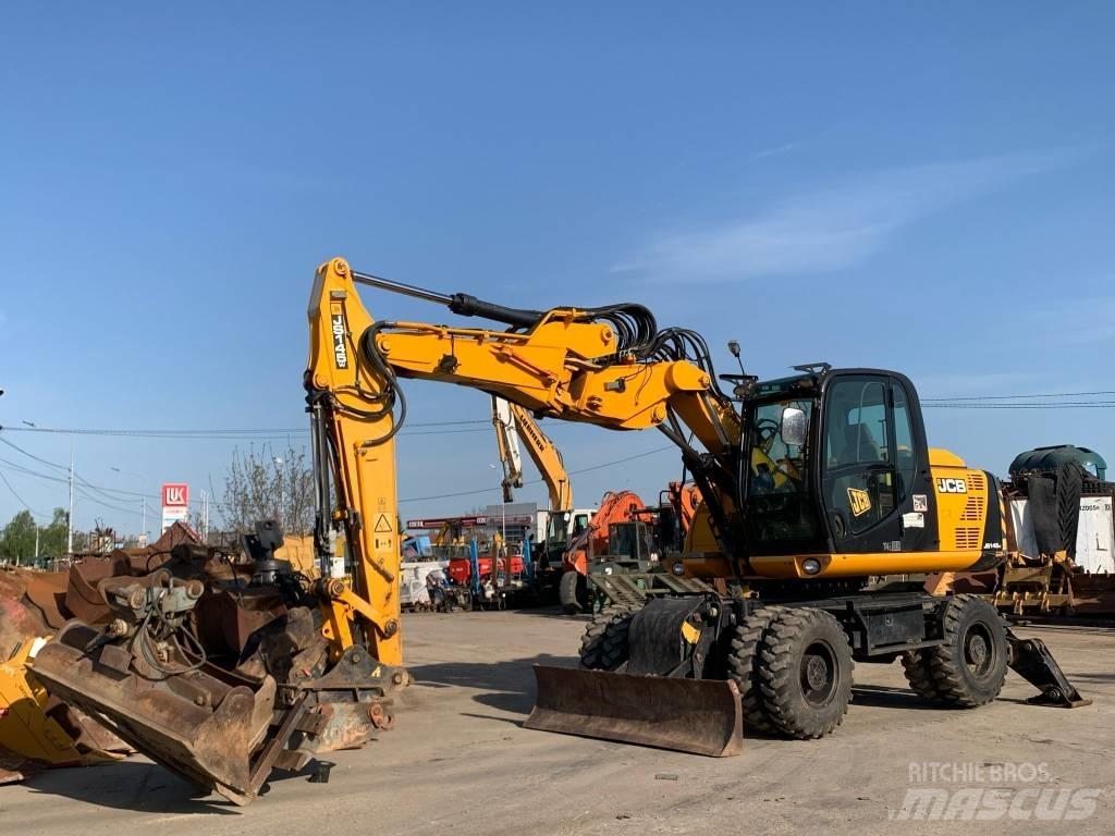 JCB JS 145 W Excavadoras de ruedas