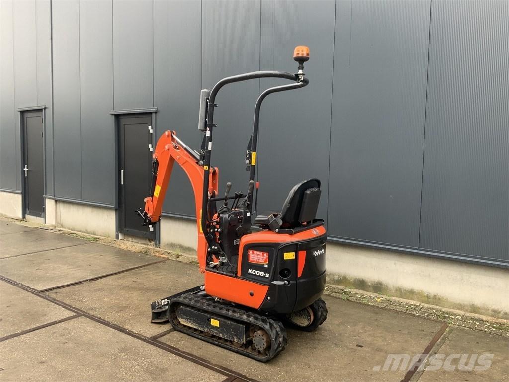 Kubota K 008-5 Mini excavadoras < 7t