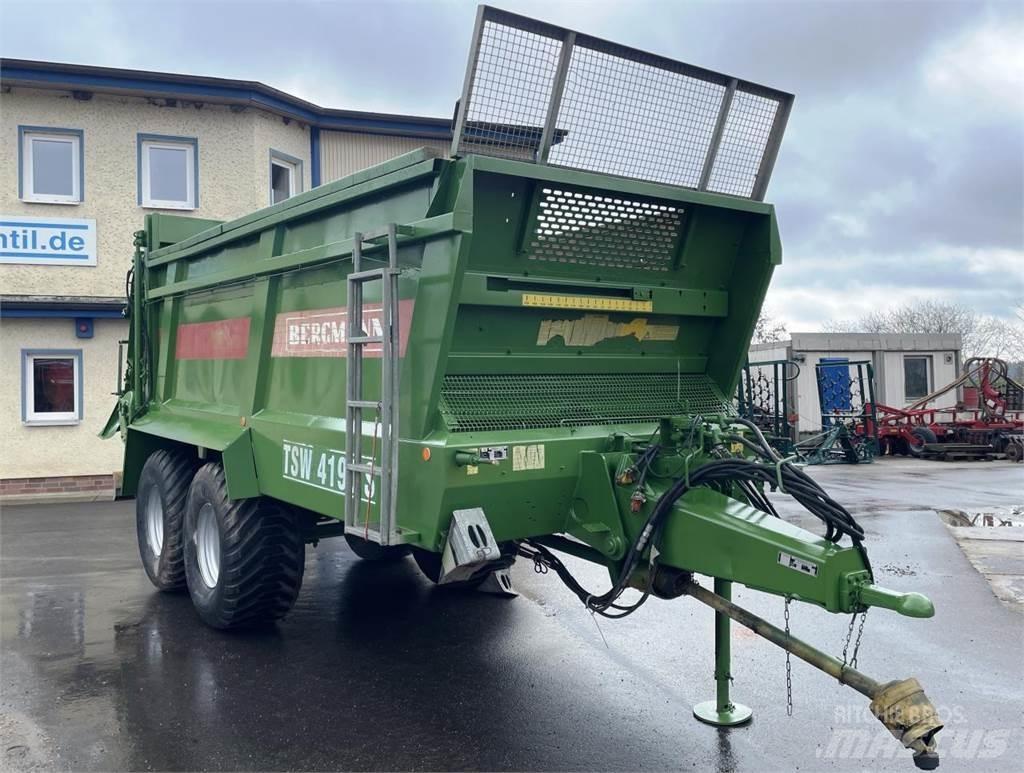 Bergmann TSW 4190S Remolques esparcidores de estiércol
