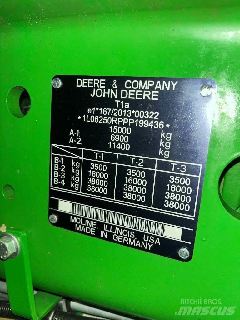 John Deere 6R 250 Tractores