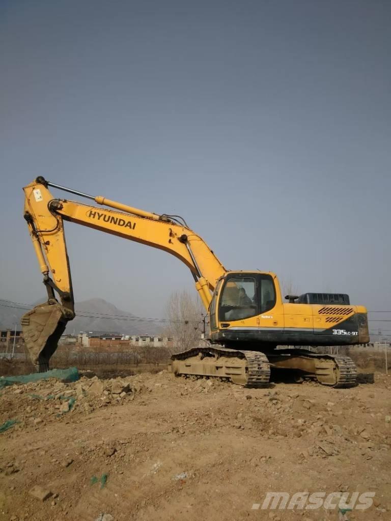 Hyundai 335lc-9s Excavadoras de cadenas