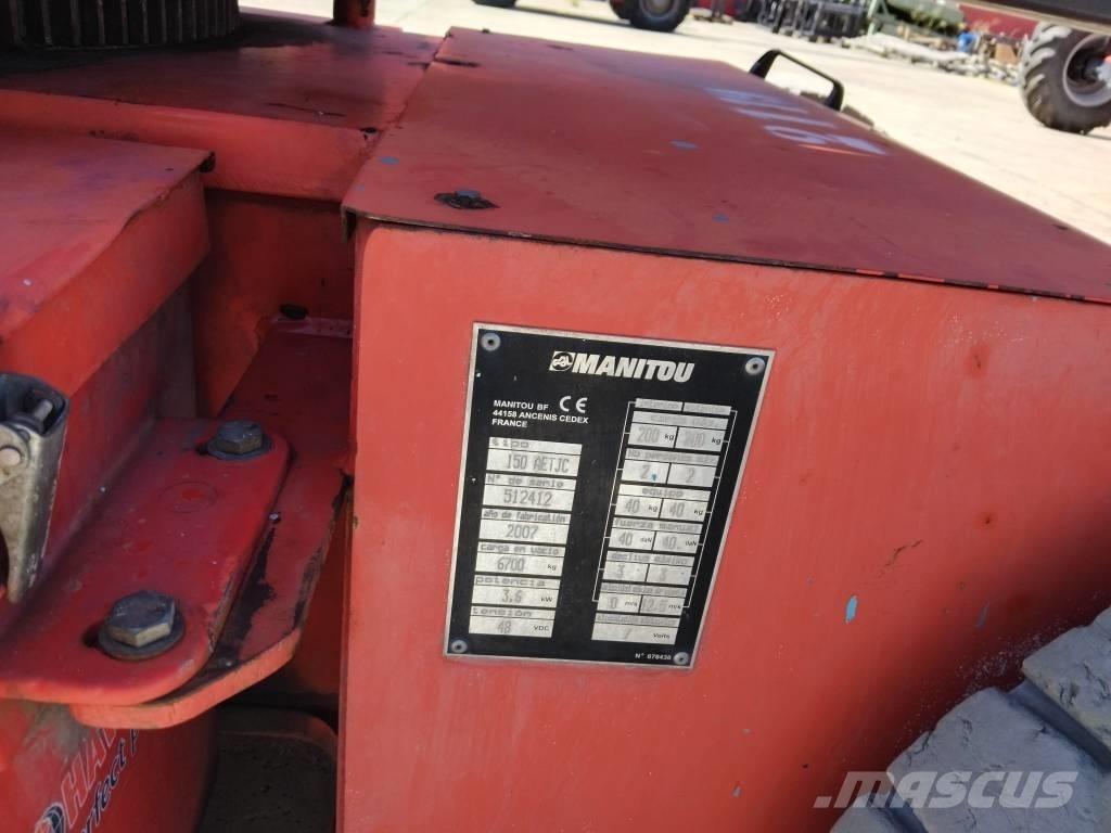 Manitou 150 AET JC Plataforma de trabajo articulada
