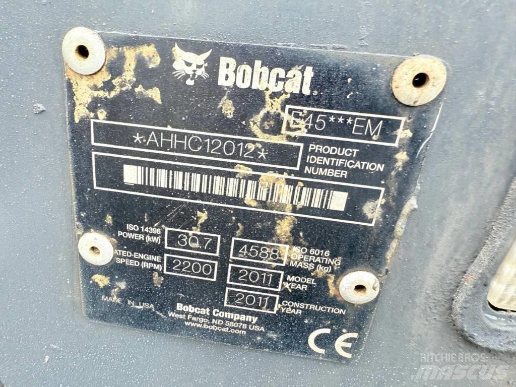 Bobcat E 45 EM Mini excavadoras < 7t
