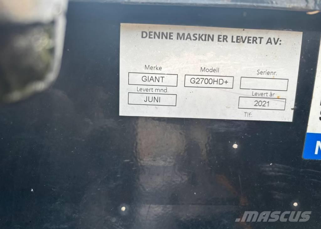 GiANT G 2700 HD Palas cargadoras