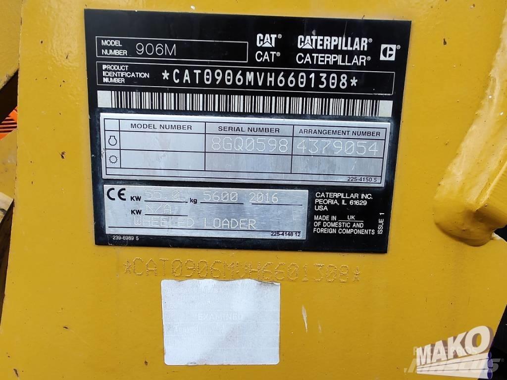 CAT 906 M Cargadoras sobre ruedas