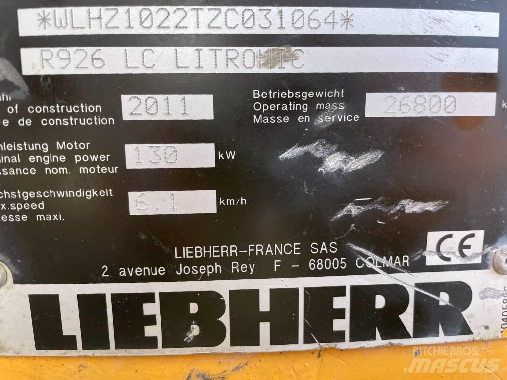 Liebherr R 926 LC Excavadoras de cadenas