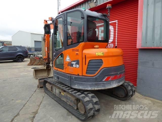Doosan DX 63-3 Mini excavadoras < 7t