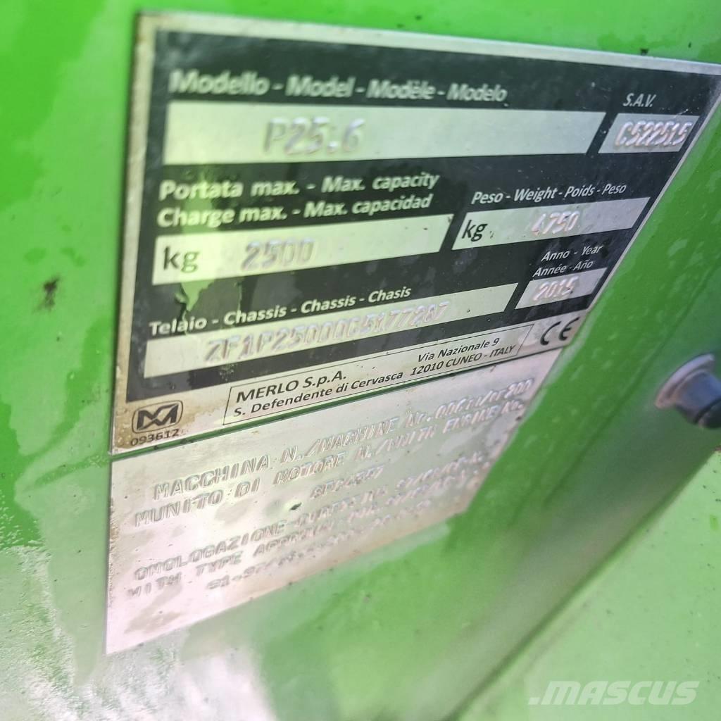Merlo P25.6 Carretillas telescópicas