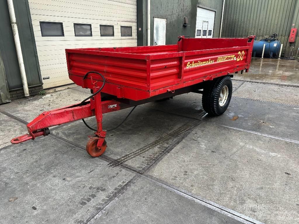  Kiepwagen 4t Remolques volquete