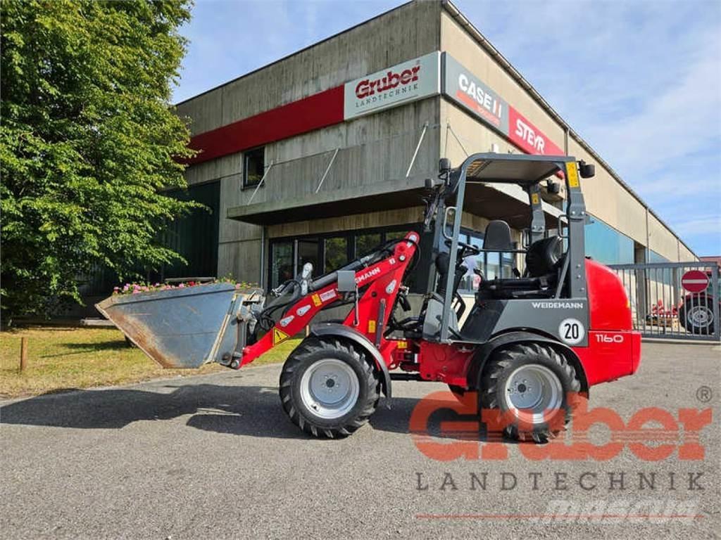 Weidemann 1160 Palas cargadoras