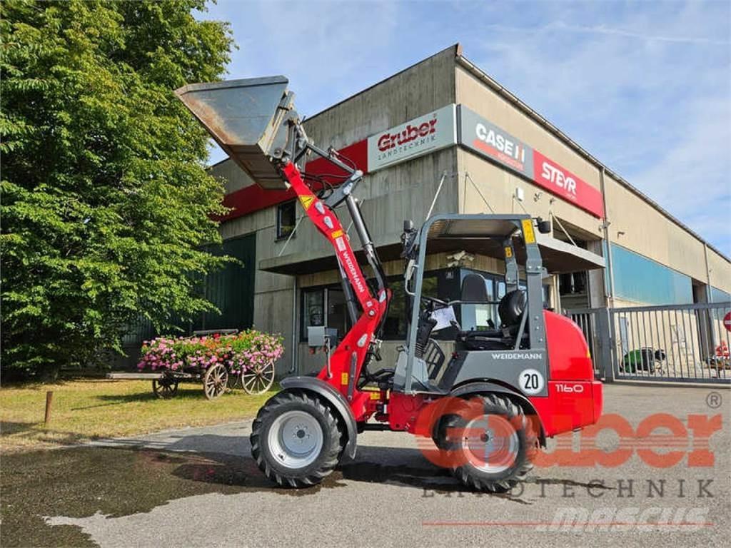 Weidemann 1160 Palas cargadoras