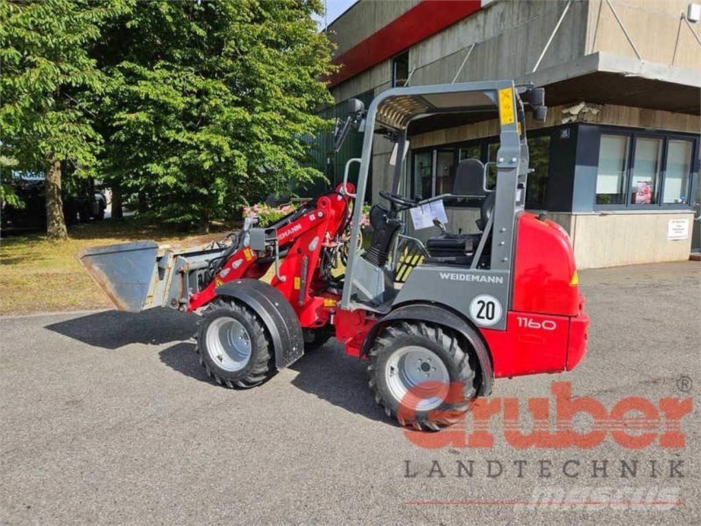Weidemann 1160 Palas cargadoras