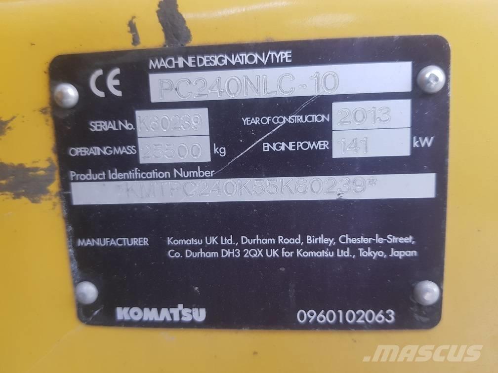 Komatsu PC240NLC-10 Excavadoras de cadenas