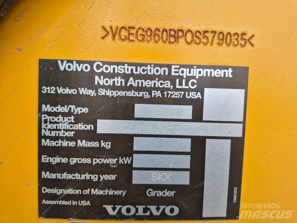 Volvo G 960B Motoniveladoras