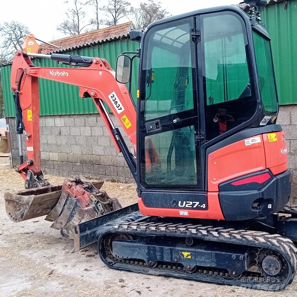 Kubota U 27-4 Mini excavadoras < 7t