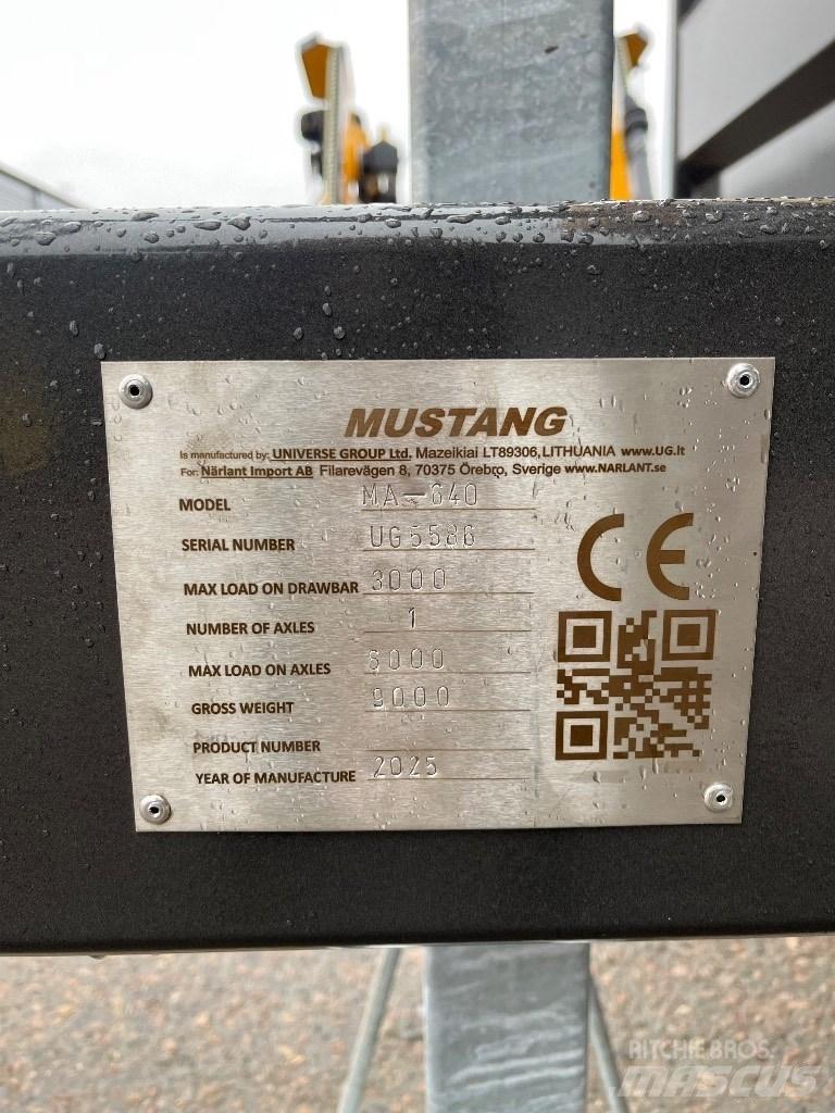 Mustang MA 640 Otros remolques