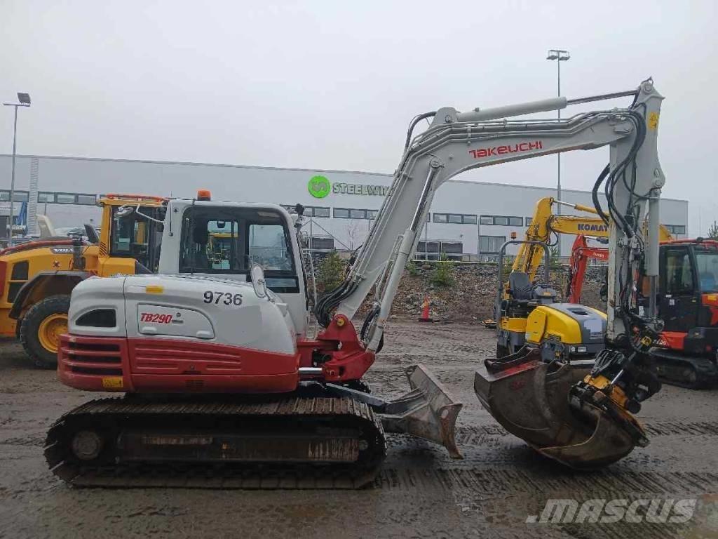 Takeuchi TB 290 Excavadoras 7t - 12t