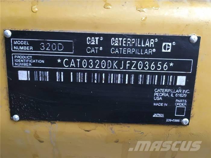 CAT 320 D Excavadoras de cadenas