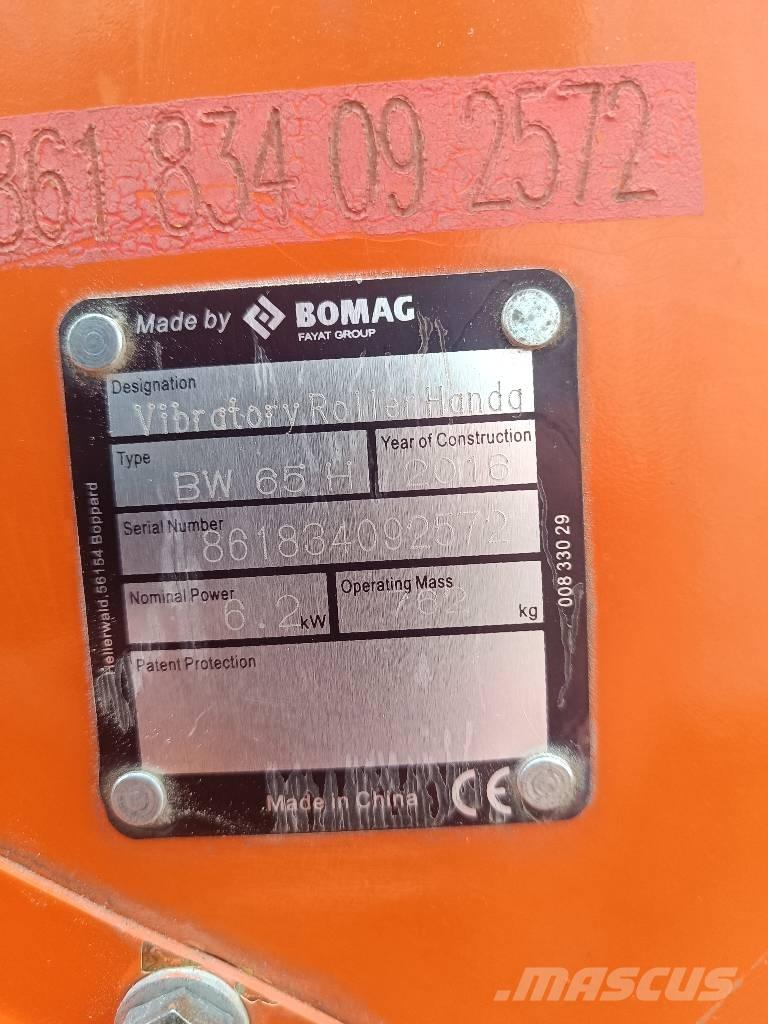 Bomag BW 65 H Rodillos de doble tambor