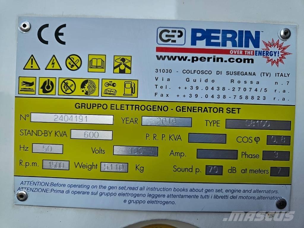  PERIN GEPI 600E Generadores diesel