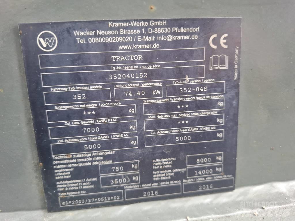 Kramer 8115 Cargadoras sobre ruedas