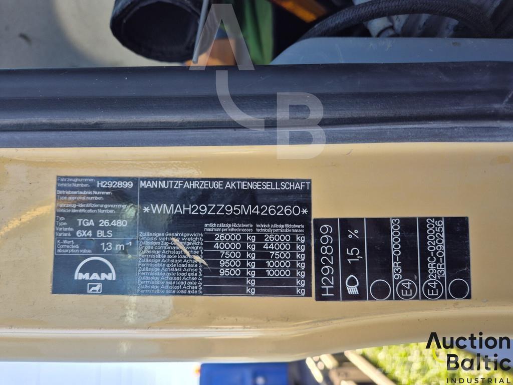MAN TGA26.480 Cabezas tractoras