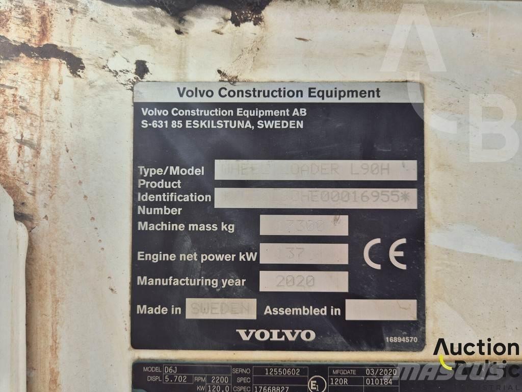 Volvo L 90 Cargadoras sobre ruedas