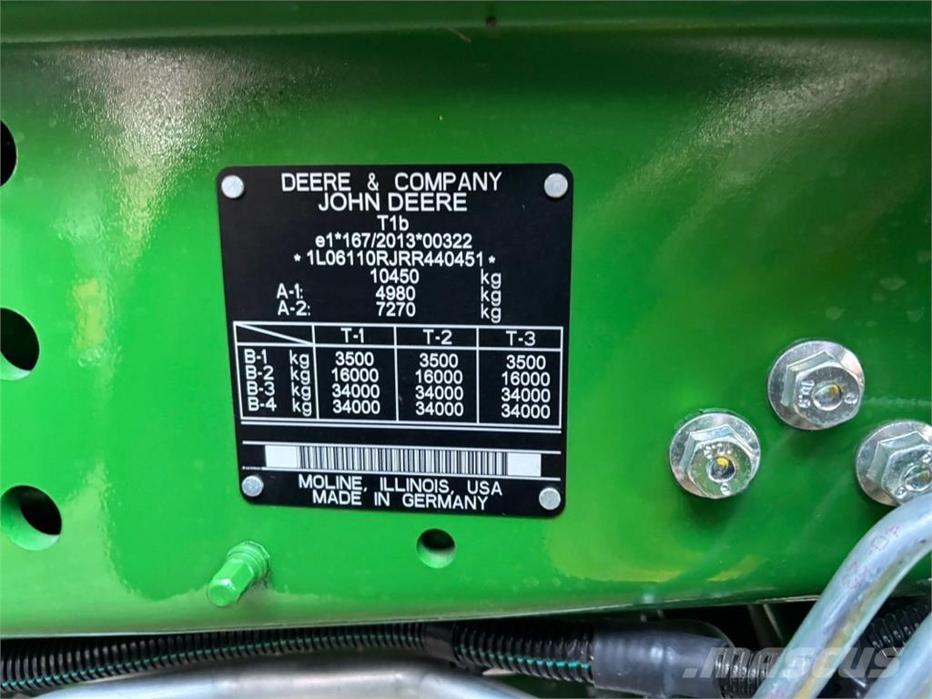 John Deere 6R110 Tractores