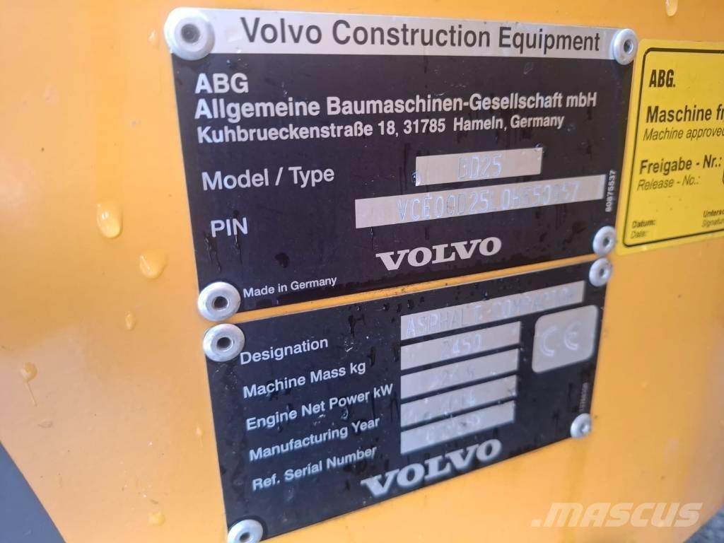 Volvo DD 25 Rodillos de doble tambor