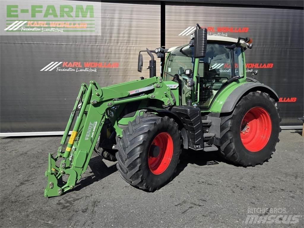 Fendt 516 vario Tractores
